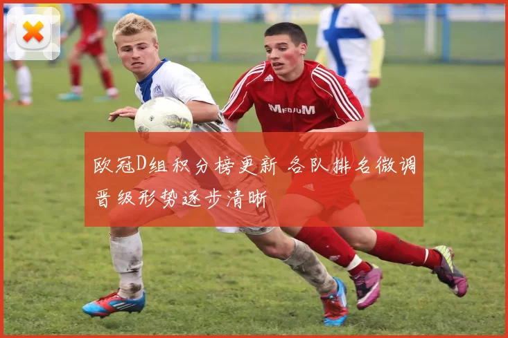 欧冠D组积分榜更新 各队排名微调晋级形势逐步清晰